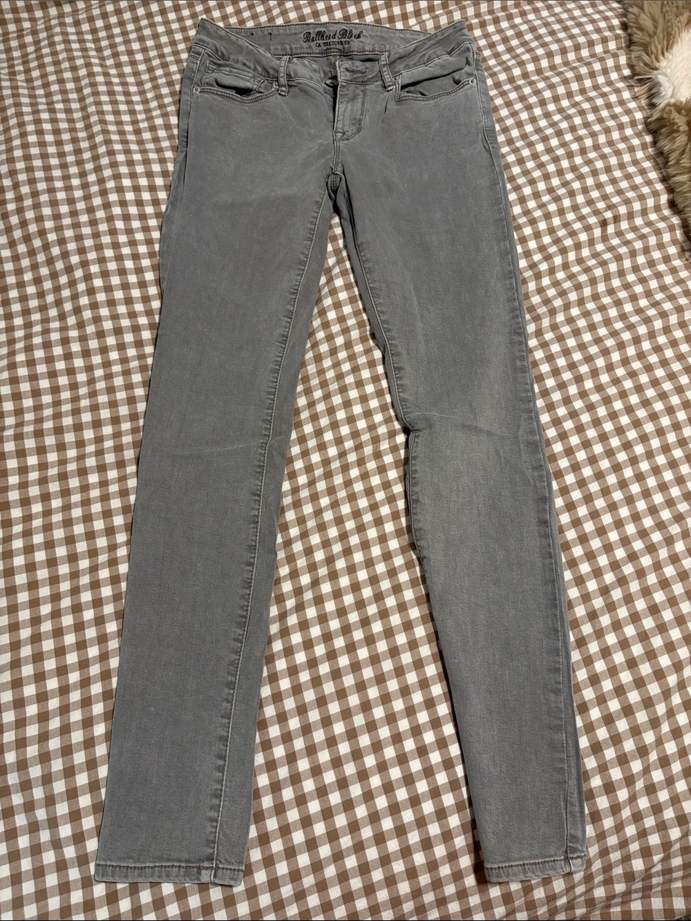Women's Gray Skinny Jeans